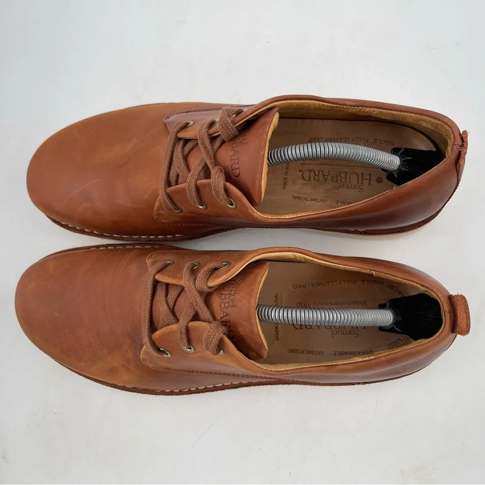 Samuel Hubbard Men’s Hubbard Free -SZ 11.5 M- Brown Lace-Up Oxfords Shoes